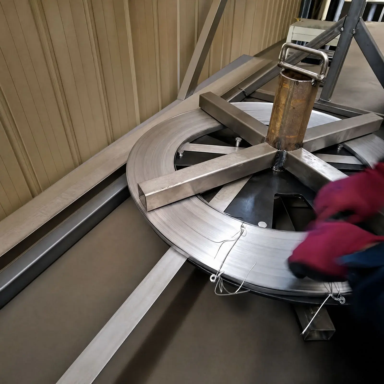 On the Floor — Steelhui stainless steel fabrication