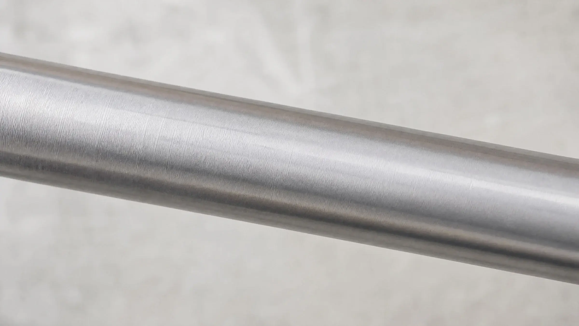 45 carbon steel surface in soft natural light