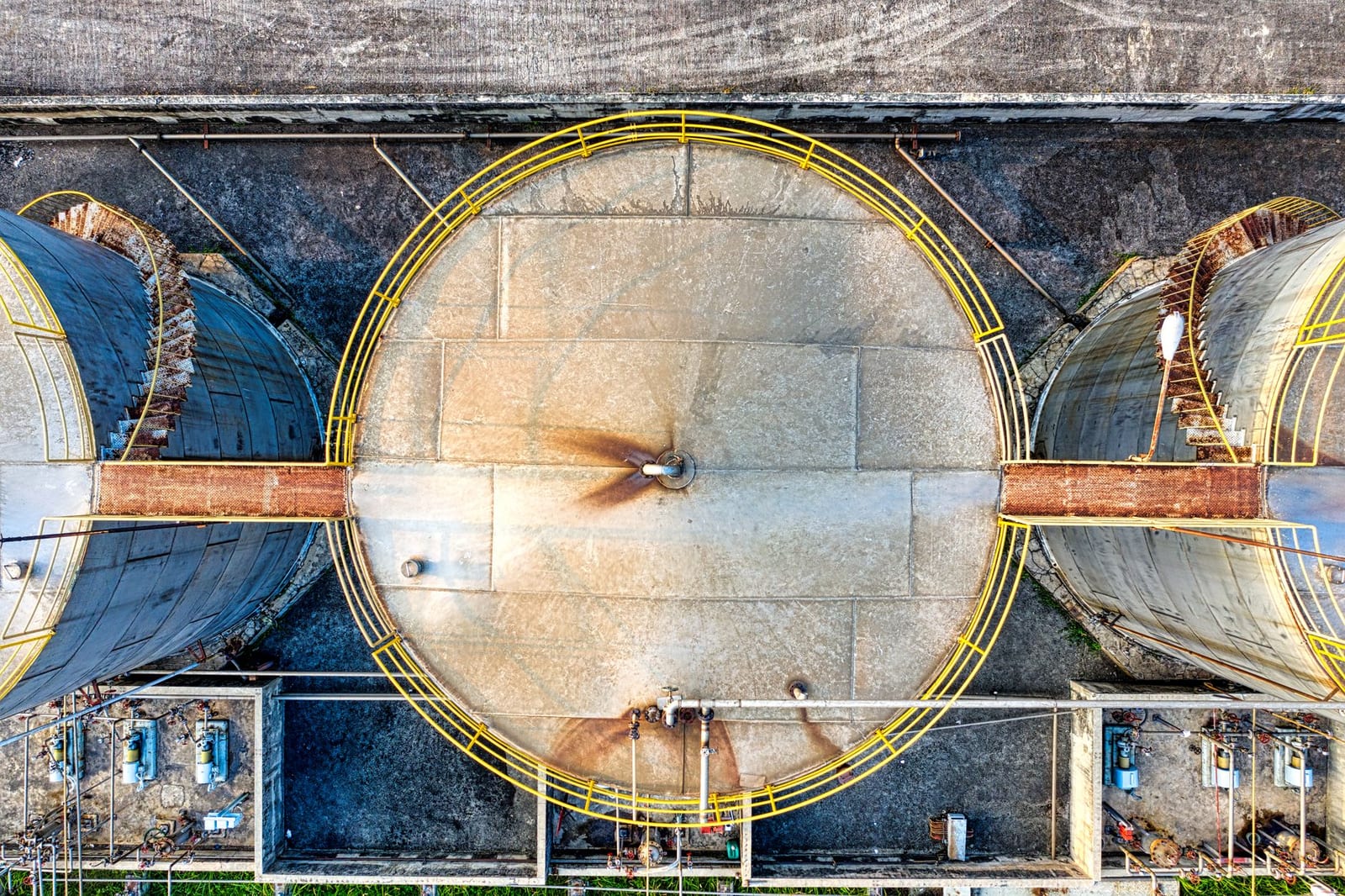 Aluminium metal tank vessel