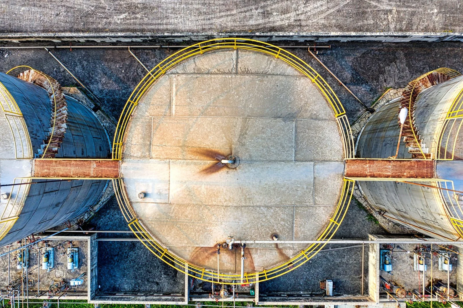 Aluminium metal tank vessel