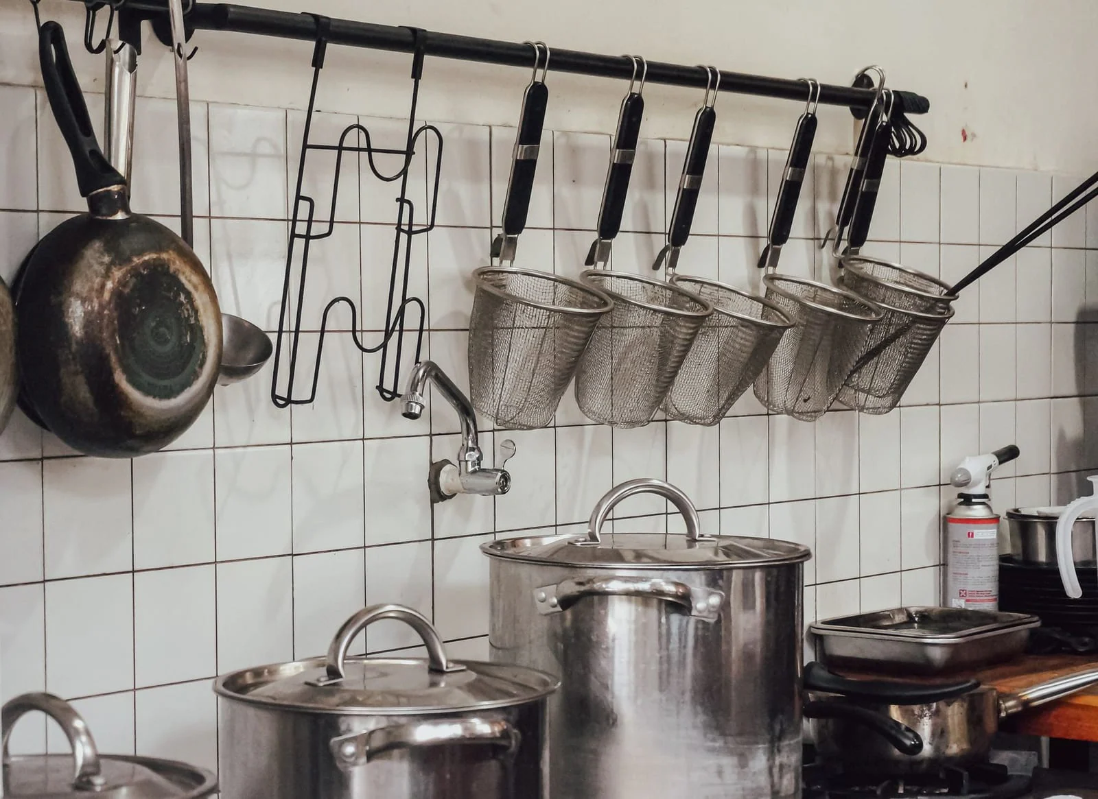 Stainless steel cookware pots pans