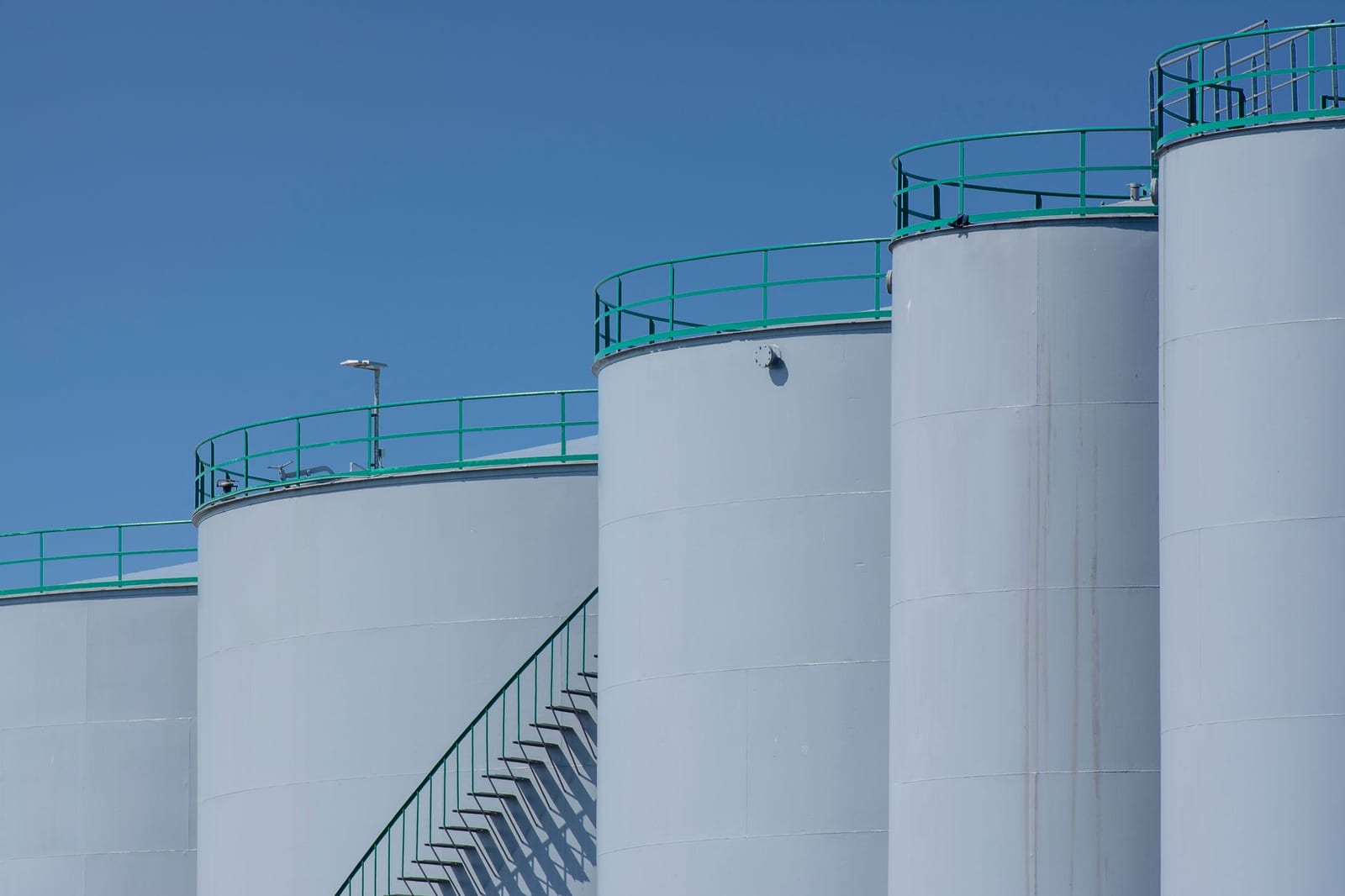 Industrial storage tanks metal