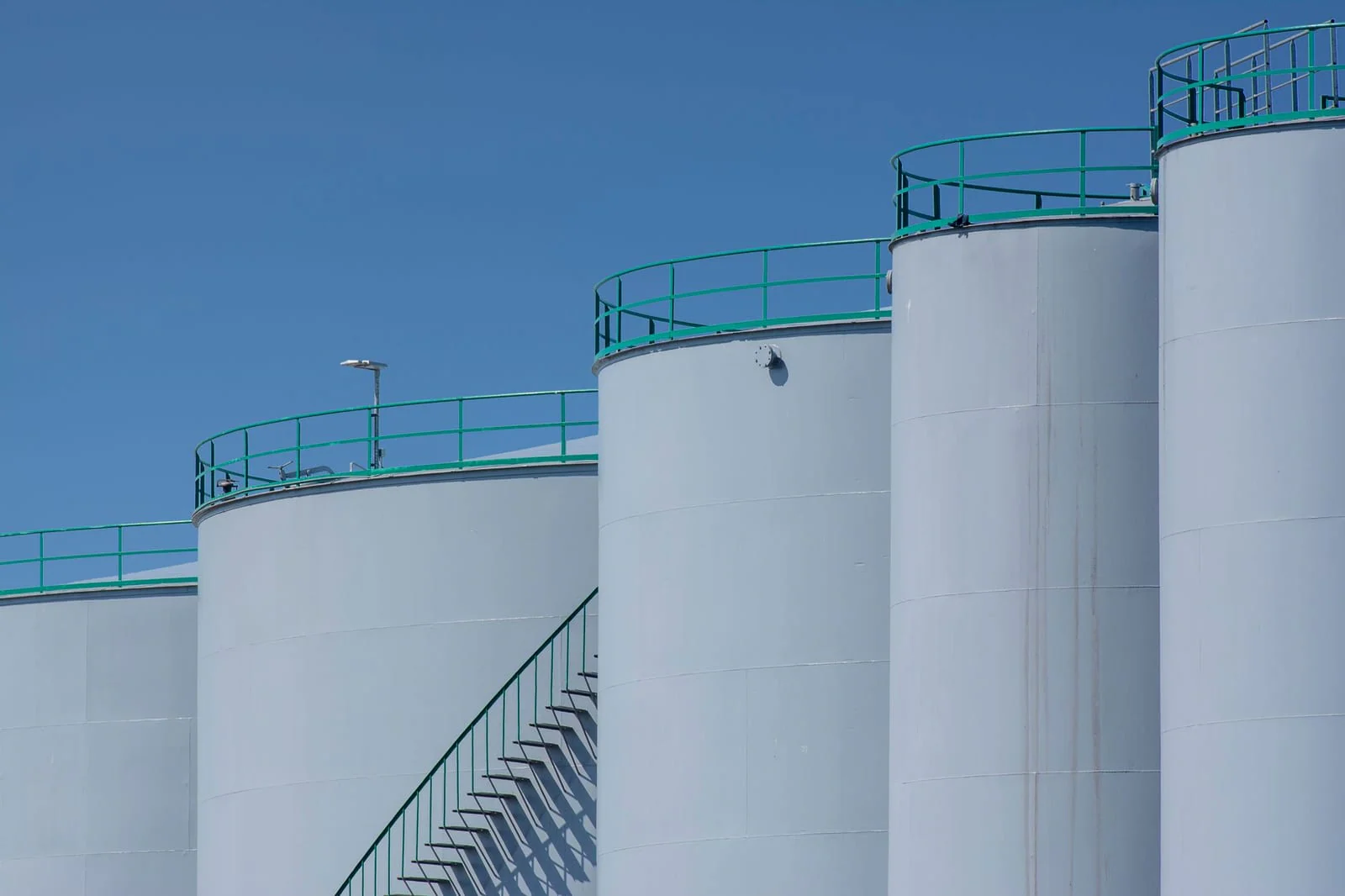 Industrial storage tanks metal