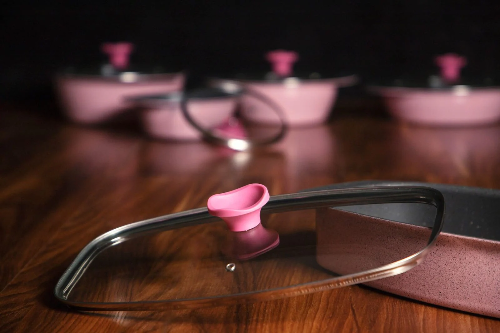Aluminum cookware pots pans set