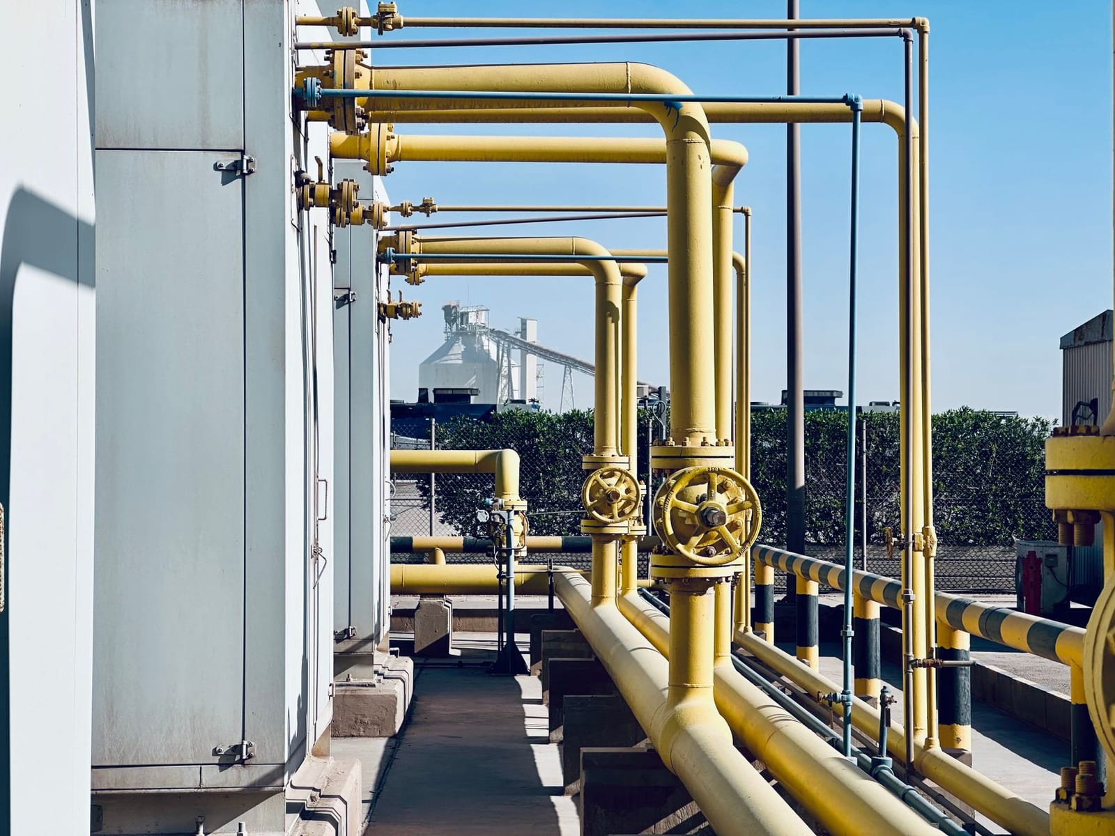 Oil refinery pipes petrochemical