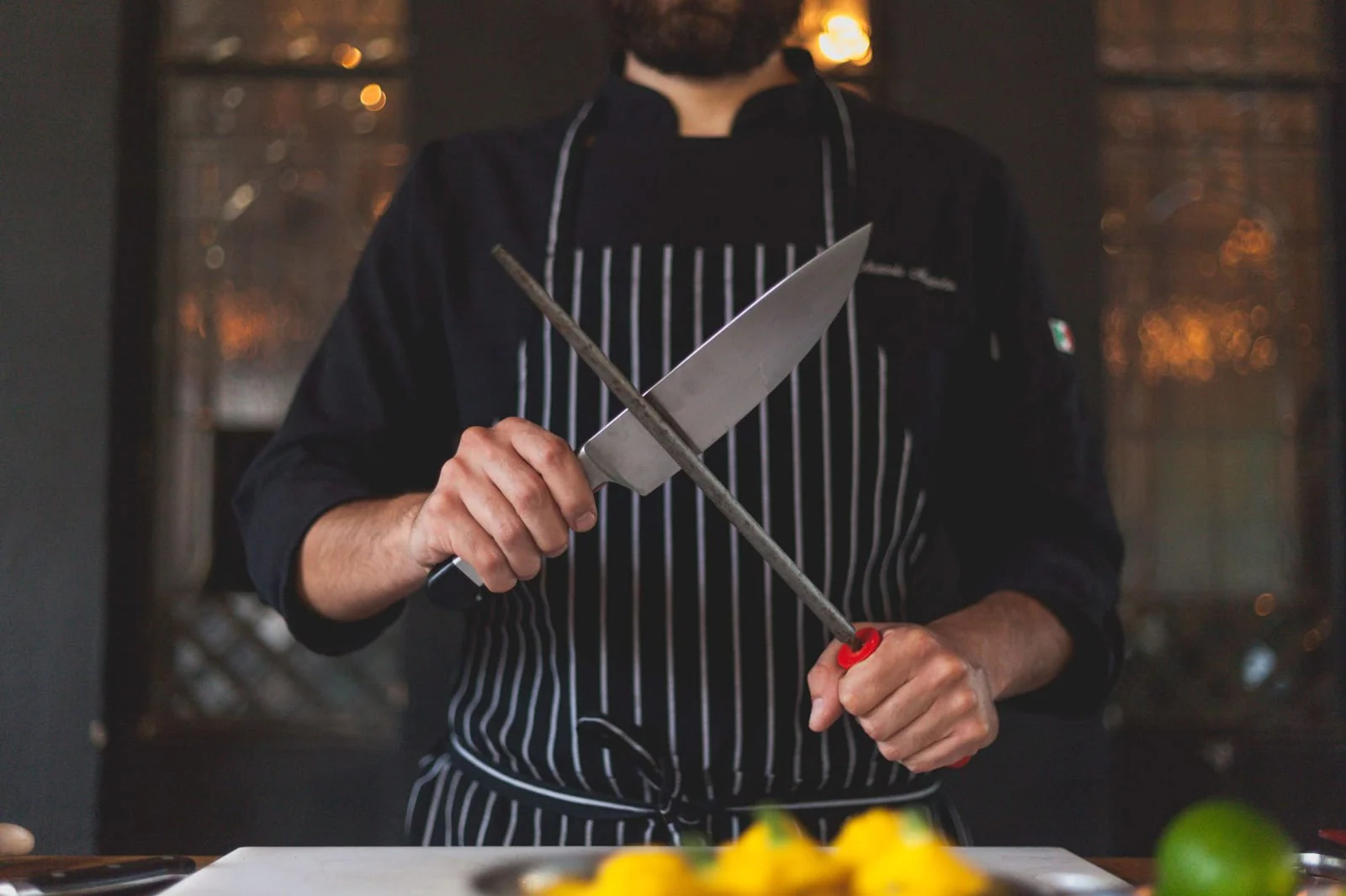 Chef knife blade kitchen