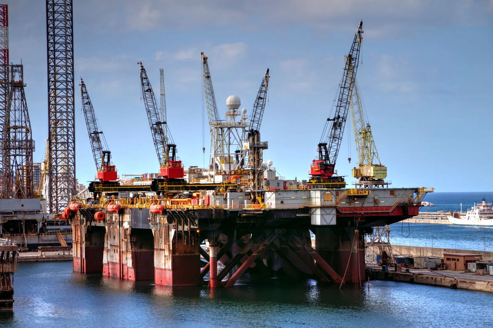 Offshore platform sea industrial