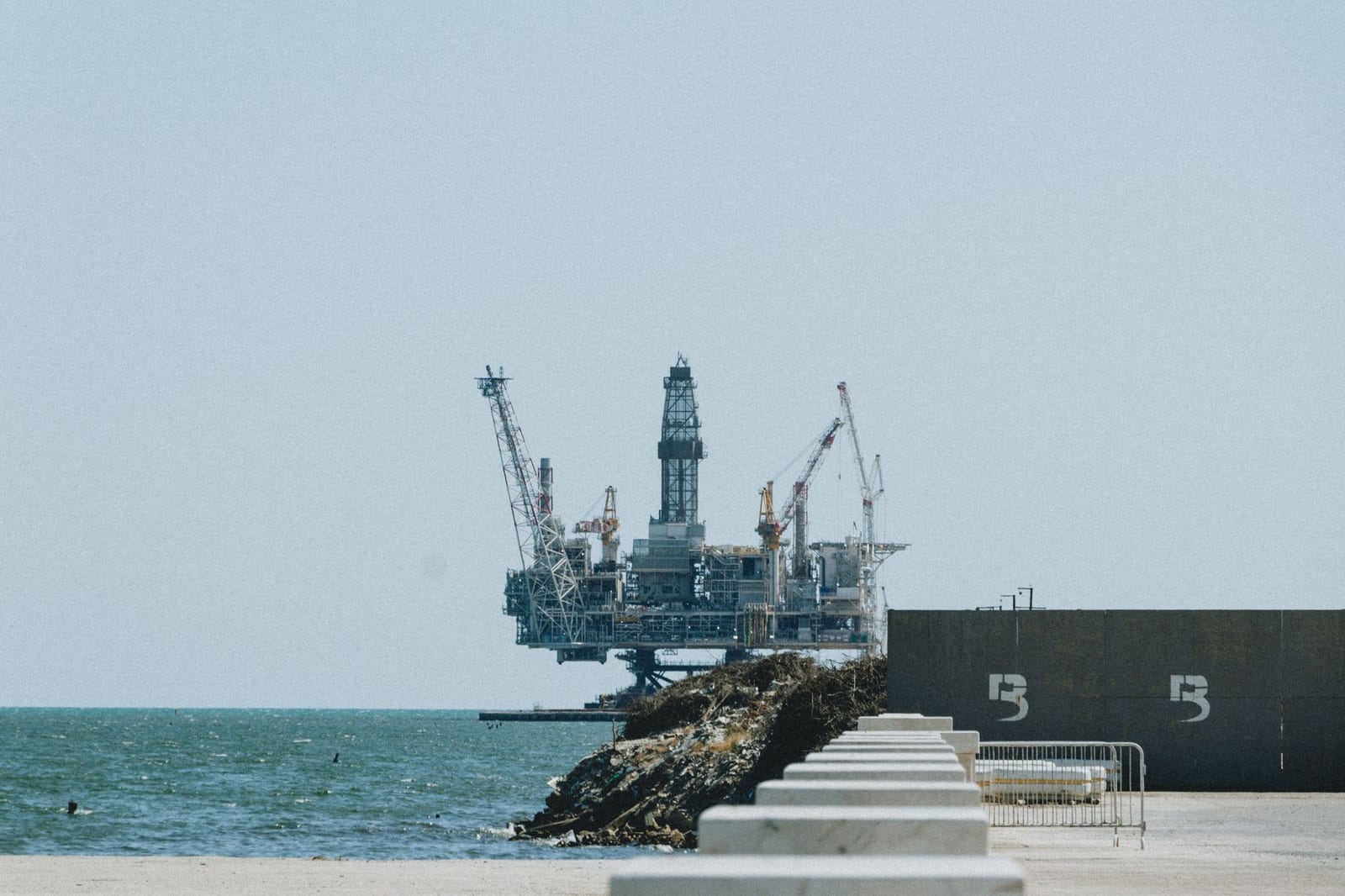 Offshore platform coastal sea