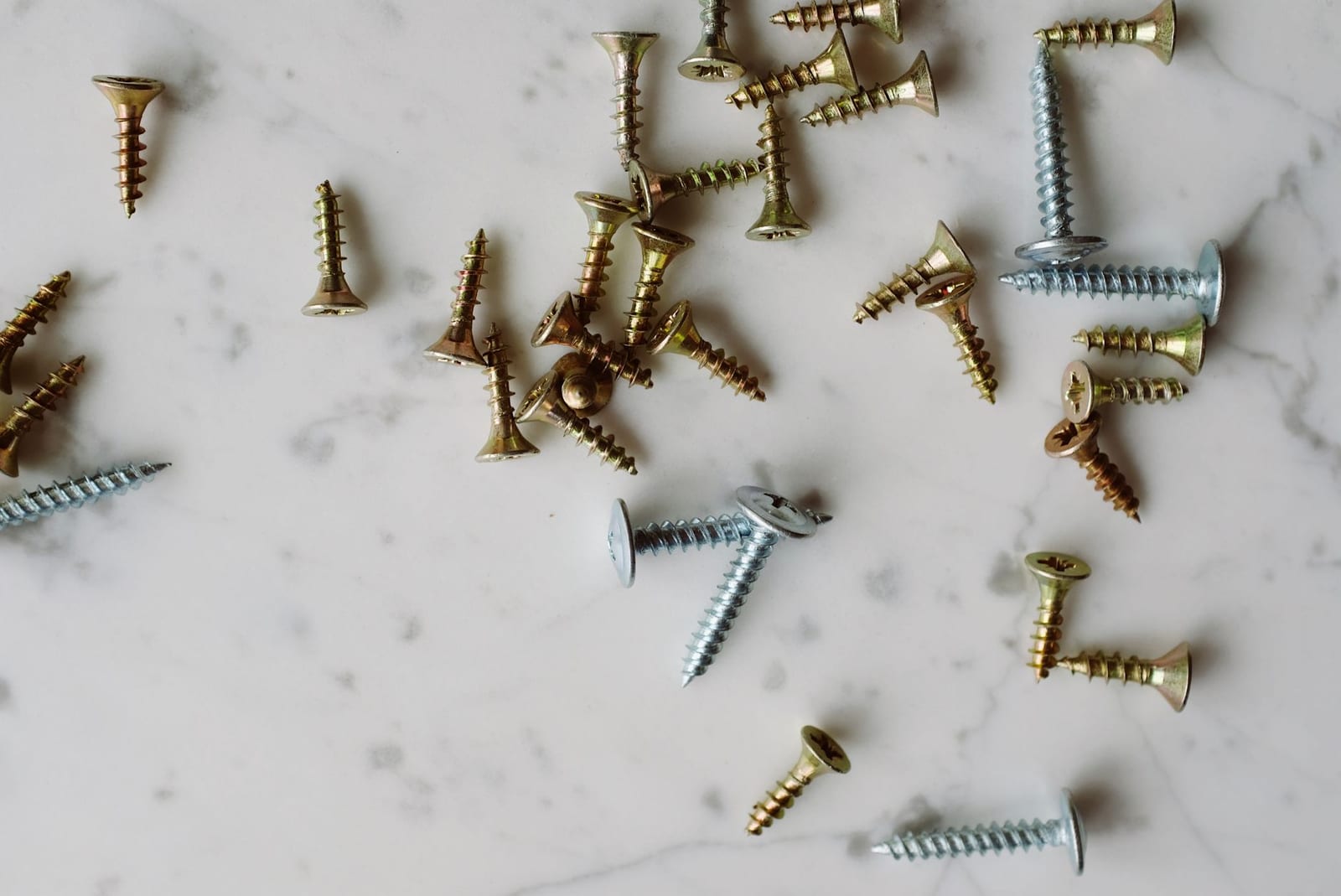 Brass screws fasteners